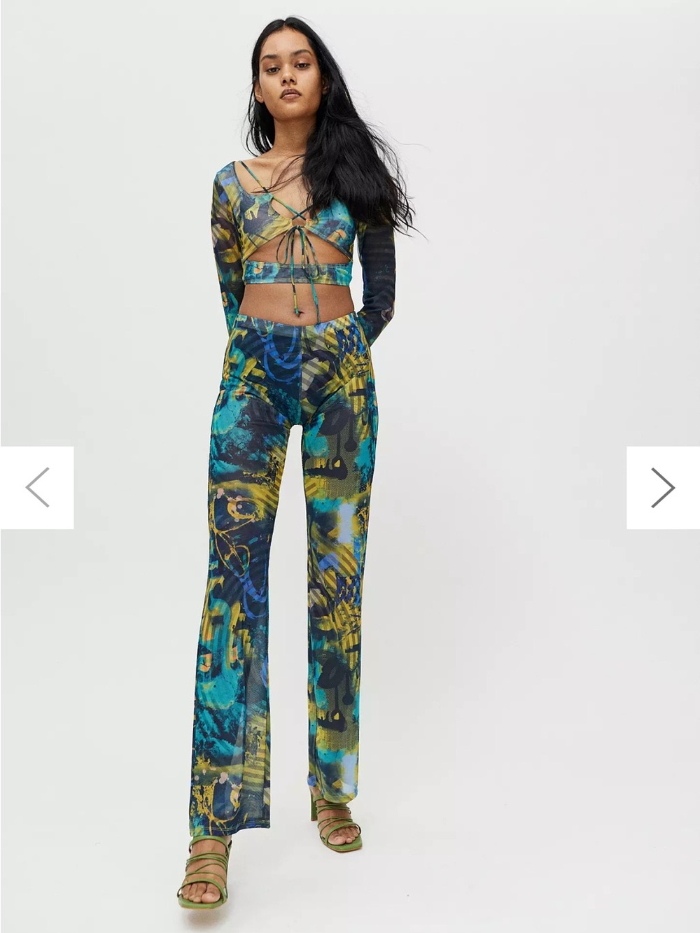 Jaded London Mesh Pants